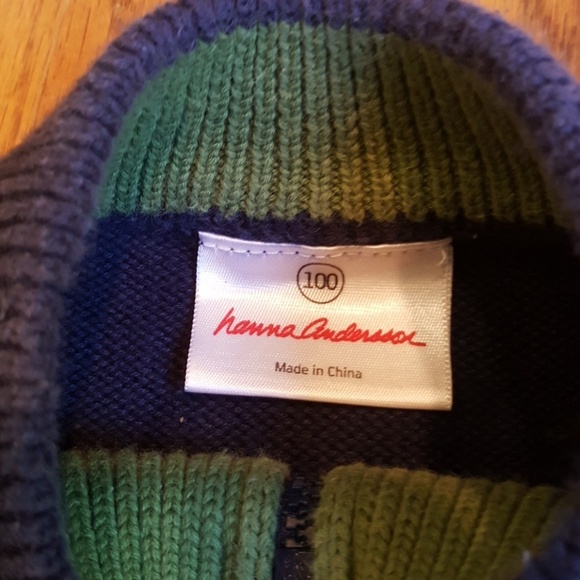 Hanna Andersson Boy's Sweater Size 100 (US 4) - Picture 4 of 5